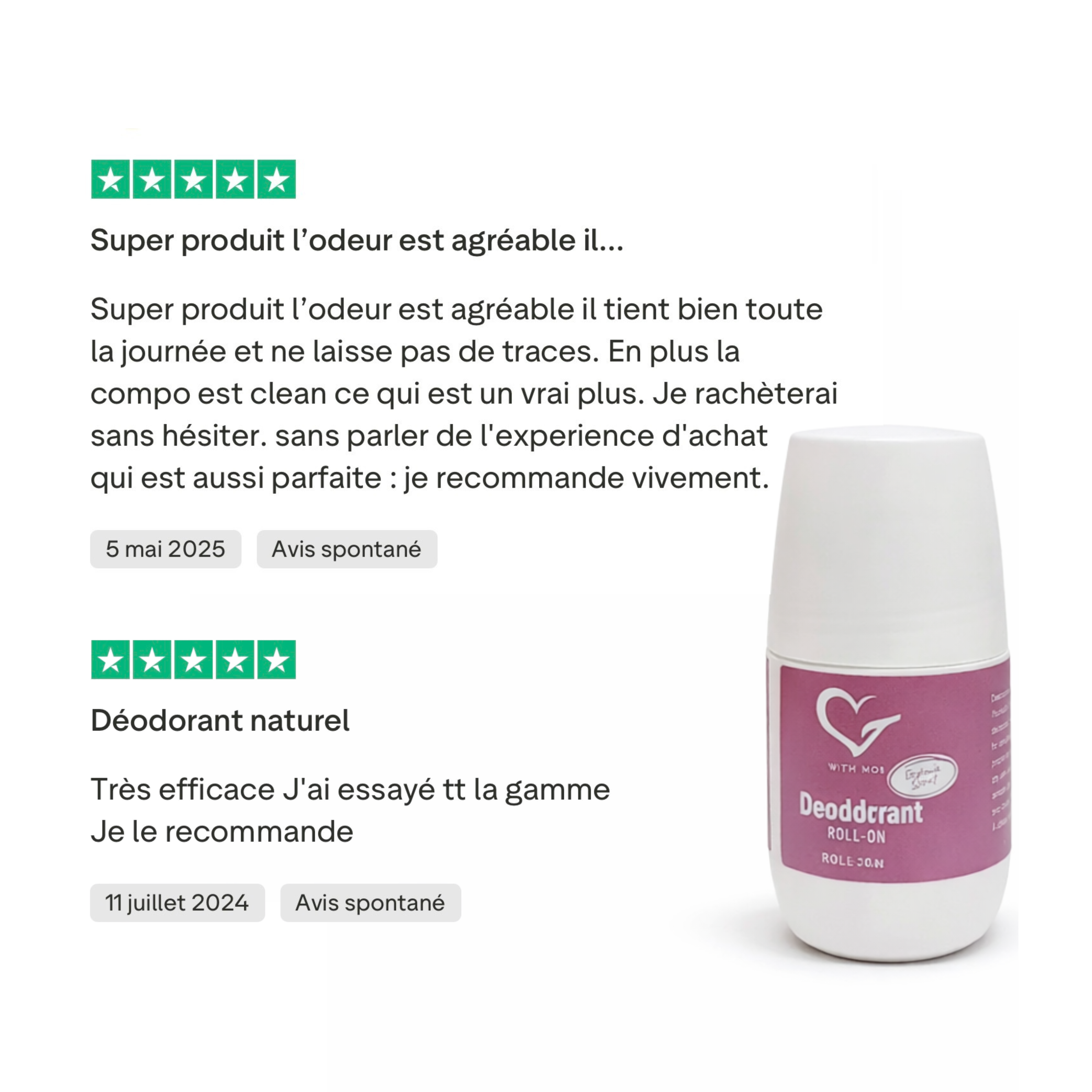 Déodorant Rechargeable Gardénia