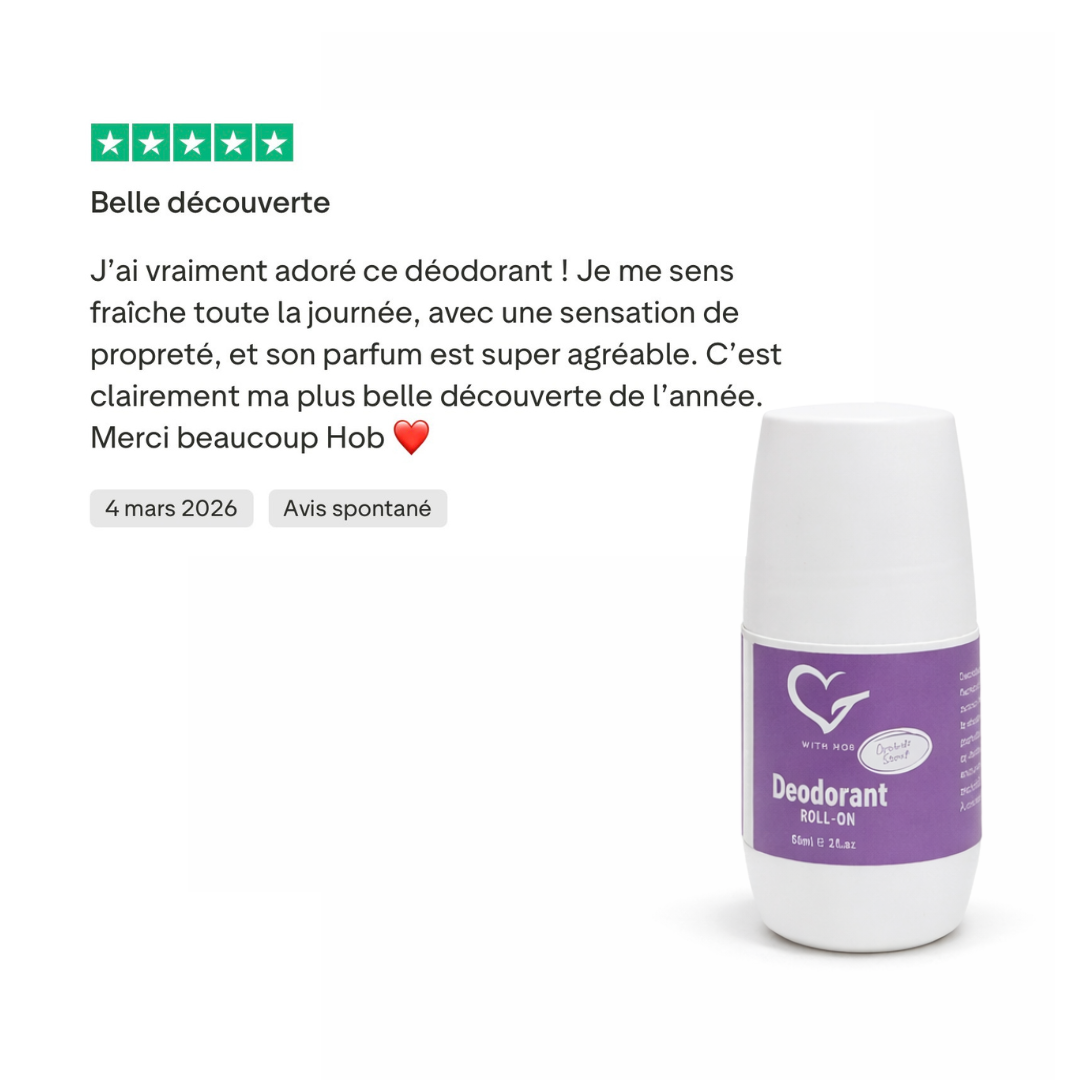 Déodorant Naturel - Musc Blanc